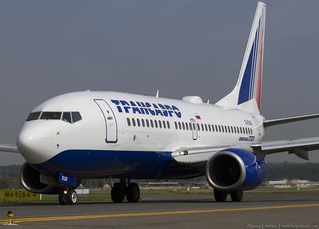 Боинг 737-800 авиакомпании «Трансаэро»